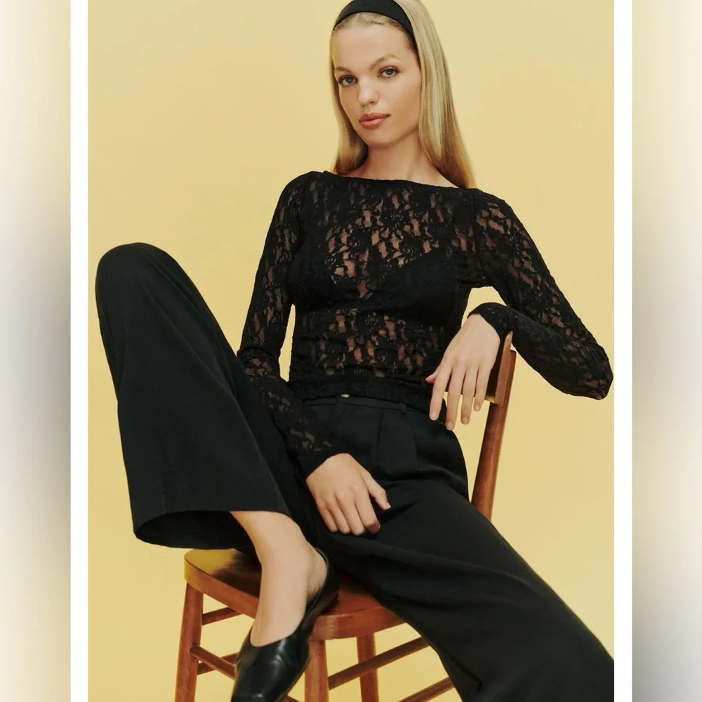 Reformation Adriano top - size L